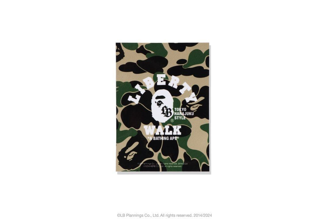 BAPE X LIBERTY WALK STICKER SET, Hobbies & Toys, Stationery & Craft ...