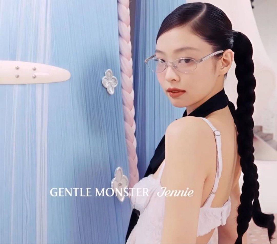 Gentle Monster x Jennie Jentle Salon Barrette 02 Silver Metal Clear  KOREA/FEDEX | eBay