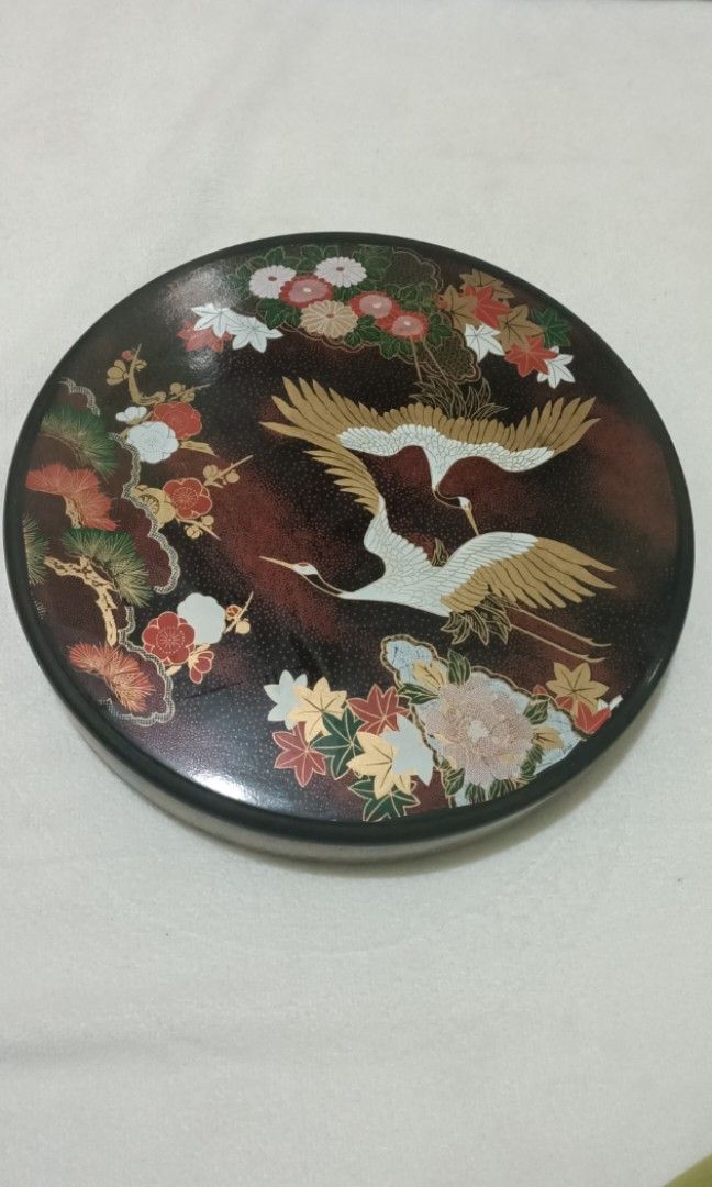 Bento Box (Category: Food Organization & Storage) located in San Jose del Monte. Submitted by eivon29 (Listing ID 1331518356, Image 1). Description: Japanese Black/Red Lacquered Bento Box Yamanaka.This Japanese lacquered bento box is in very good, clean condition with minimal usage. Black and red with white, red and gold motif..
