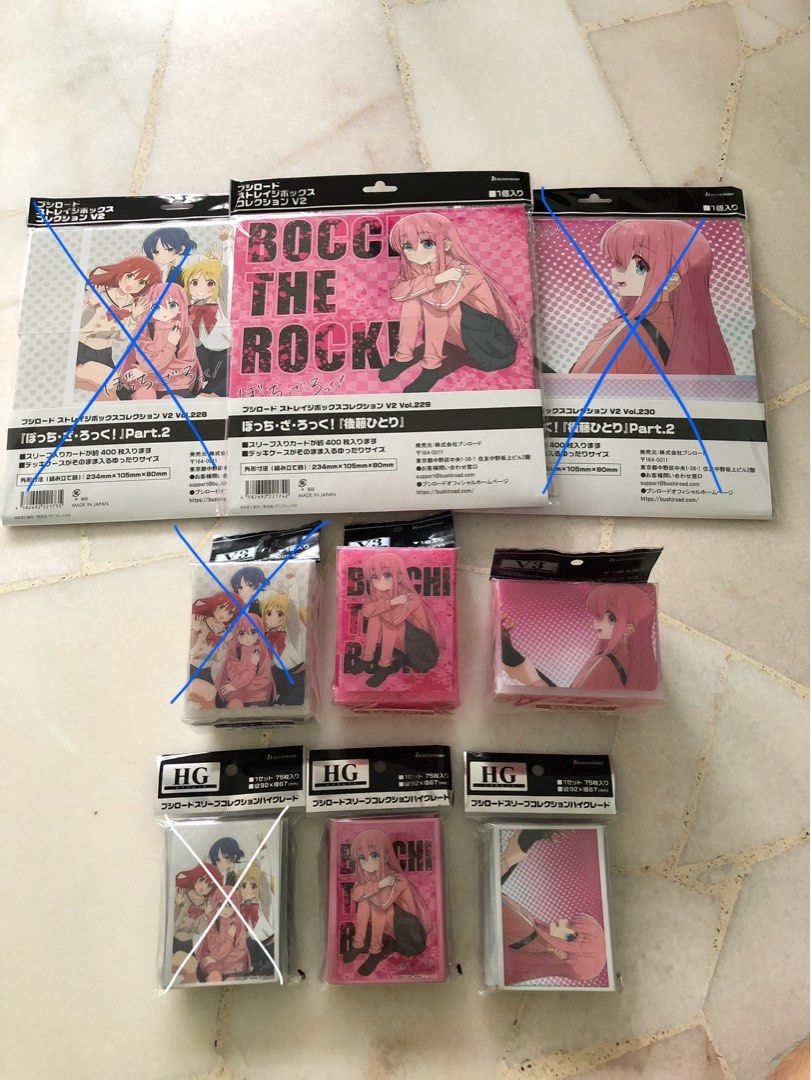 bocchi the rock card sleeves Bocchi the Rock Holographic Card Sleeves main image 0