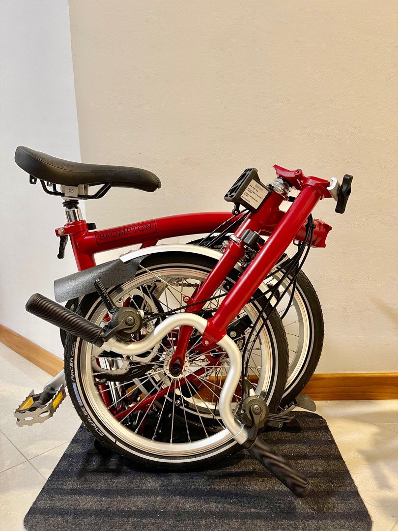 Brompton m6l red top