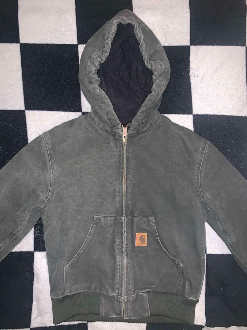 Carhartt YOUTH Duck Jacket Babies Kids Babies Kids Fashion on Carousell