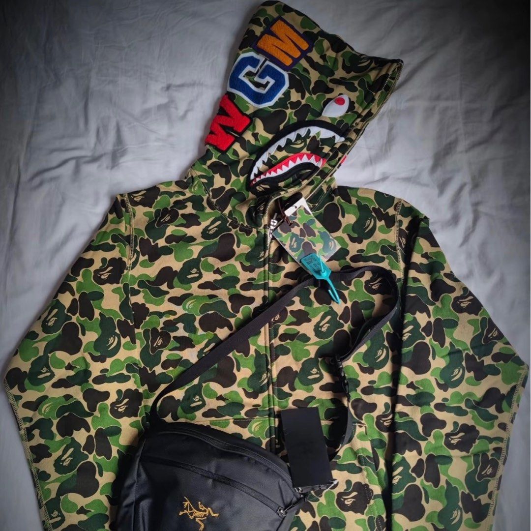 Cheapest bape shark hoodie discount