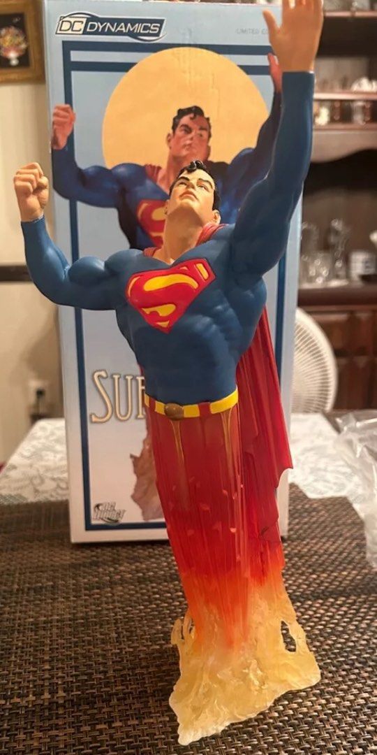 DC DYNAMICS RARE SUPERMAN STATUE - DETAILS IN DESCRIPTION BELOW⬇️⬇️⬇️ (Category: Figurines & Statues) located in Makati City. Submitted by bricktopia2010 (Listing ID 1331557400, Image 1). Description: Award-winning sculptor Tim Bruckner has transformed some of the most recognizable DC characters into outstanding, upscale statues DC Direct has ever produced. Each statue features a base that captures the character’s interaction with the surrounding