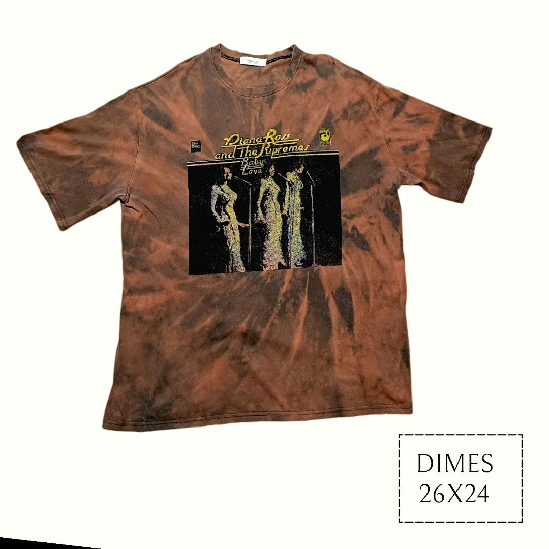 DIANA ROSS AND THE SUPREME TEE Men s Fashion Activewear on Carousell