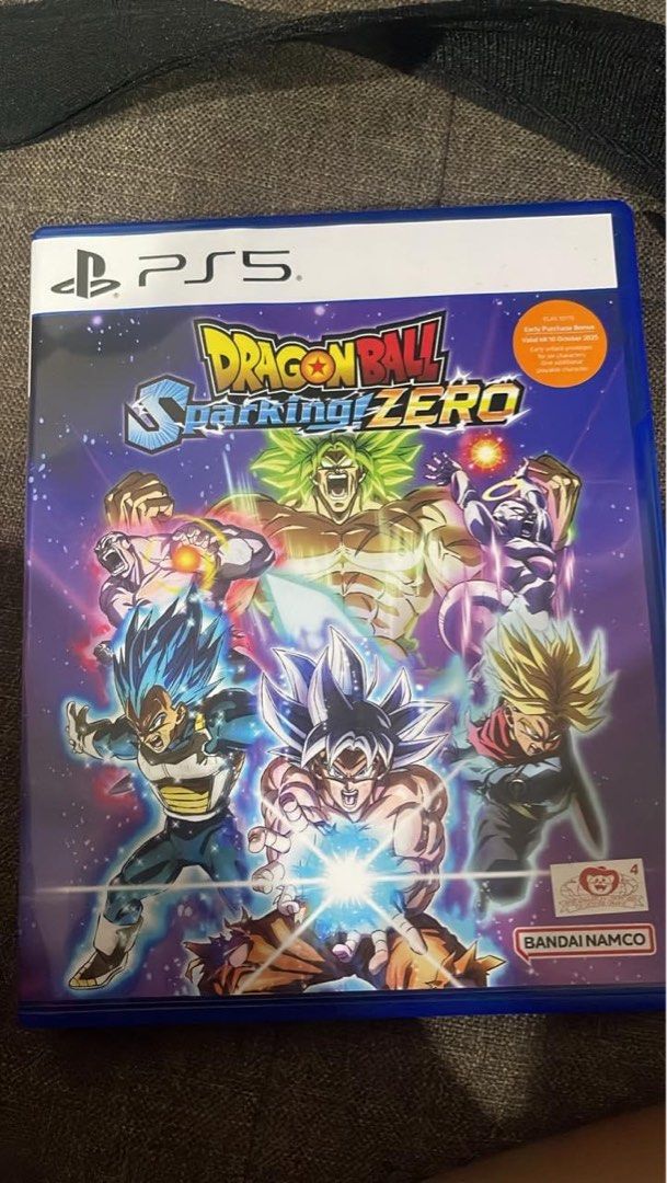 Dragon Ball Sparking Zero (With Pre order Key Chain), Video Gaming