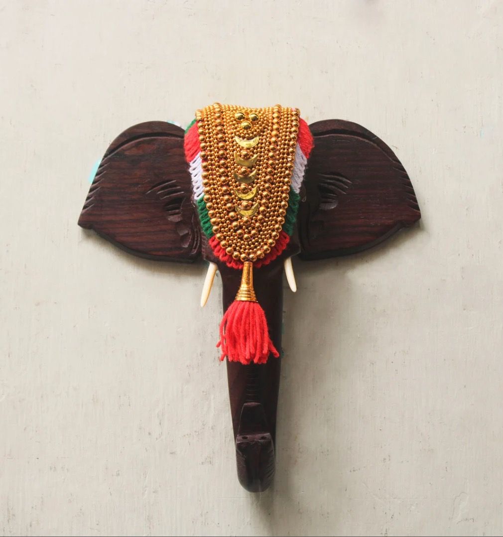 Elephant Wall Hanging Elephant Home Decor Wall Hanging Statue Asian ...