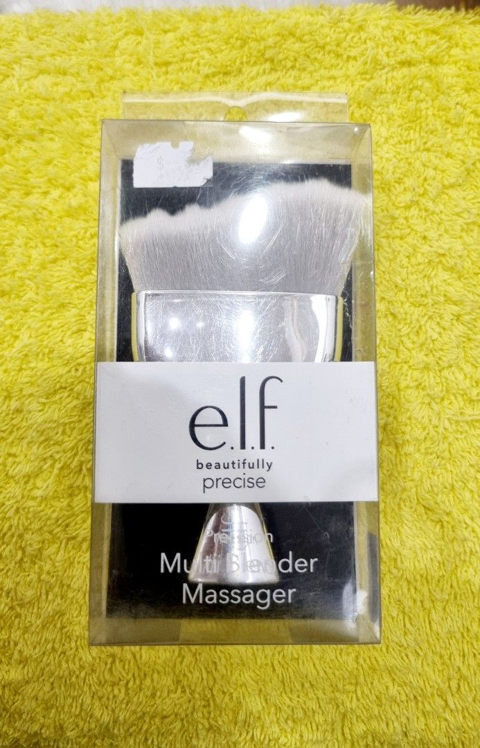 SOLD PER PIECE - ELF BRUSHES (Category: Makeup) located in Manila. Submitted by luxeclassyshop (Listing ID 1331501555, Image 1). Description: VARIANTS: - Multi blender Massager - ULTIMATE KABUKI BRUSH - KABUKI BRUSH SOLD PER PIECE.