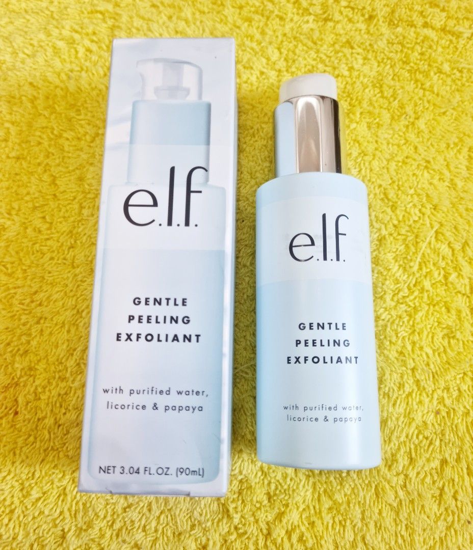 ELF GENTLE PEELING EXFOLIANT (Category: Face Care) located in Manila. Submitted by luxeclassyshop (Listing ID 1331446920, Image 1). Description: ELF GENTLE PEELING EXFOLIANT 90ml.