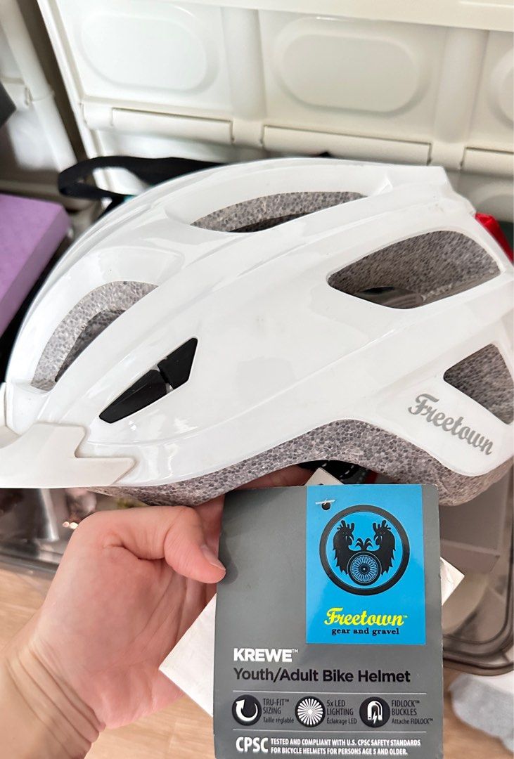 Freetown Bicycle Helmet Sports Equipment Bicycles Parts Parts Accessories on Carousell