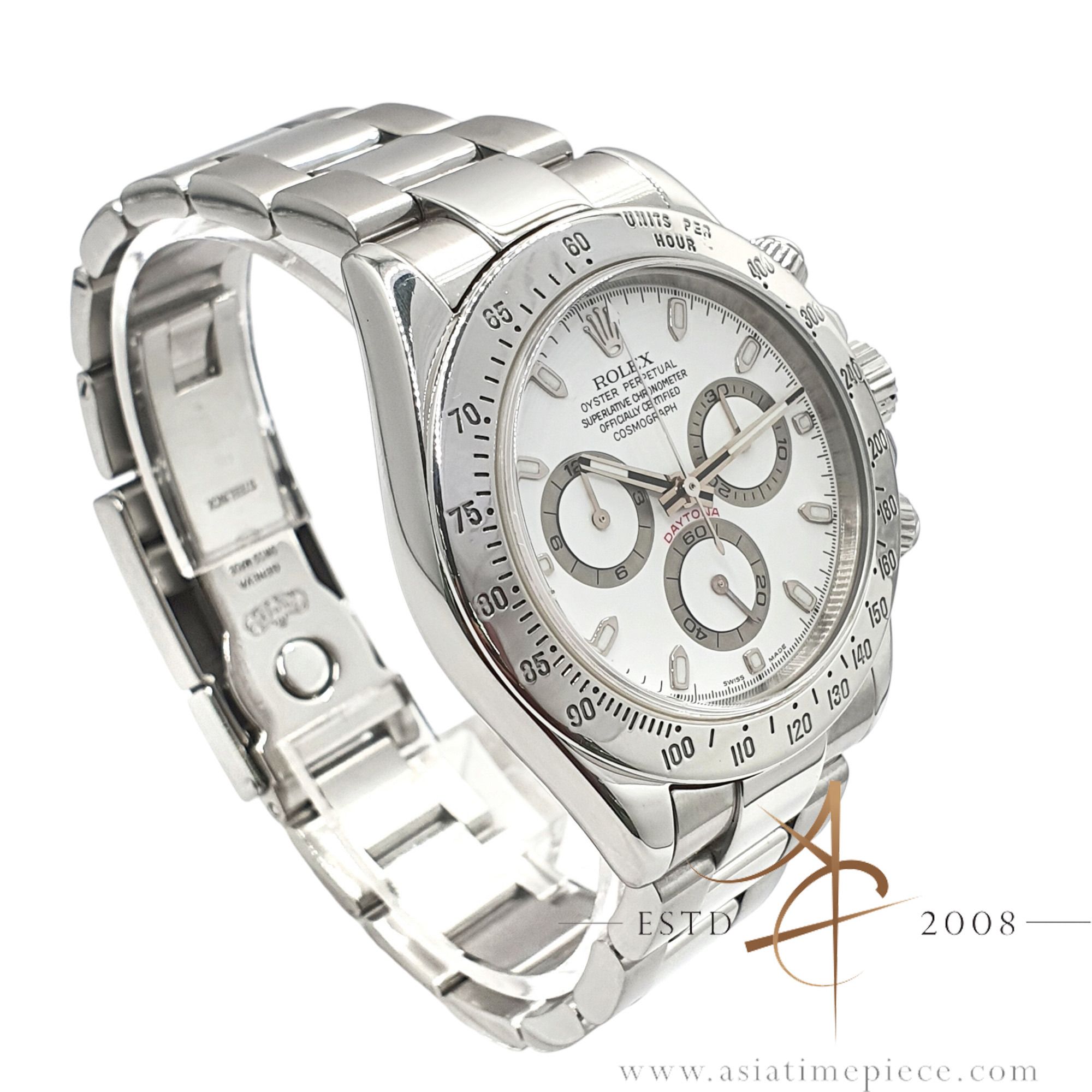 Full Set Rolex Daytona Cosmograph 116520 White Dial 40MM F Series
