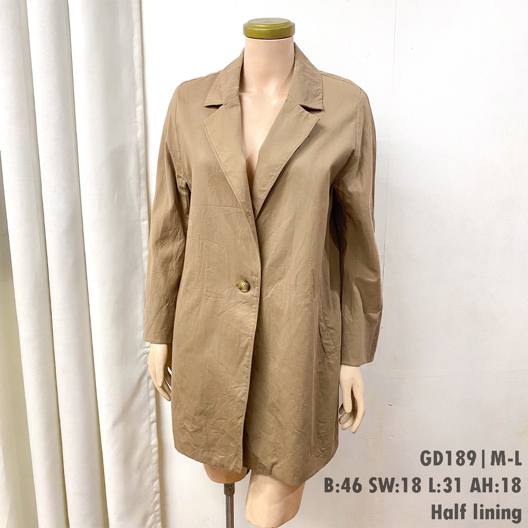 Luna Trenchcoat Light Brown