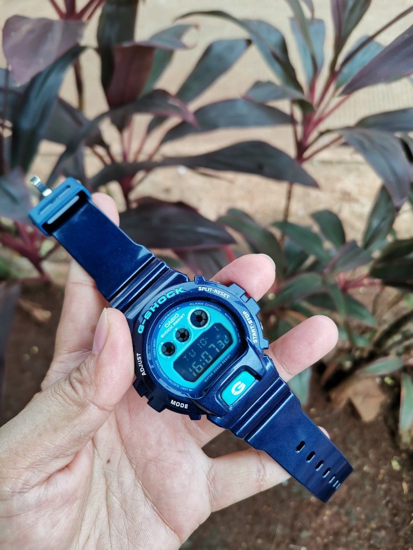 【美品/希少】G-SHOCK DW-6900CC Crazy Colors 青 CASIO G-SHOCK 青DW6900 CC Crazy Colors CASIO G-SHOCK DW-6900CC