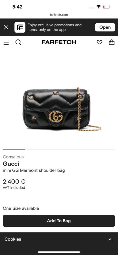 Gucci gg marmont 2.0 bag online