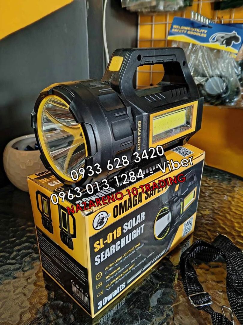 Handheld Flashlight rechargeable heavy duty, Looking For on Carousell