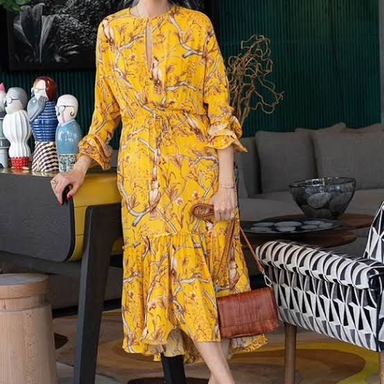 Johanna ortiz yellow dress discount