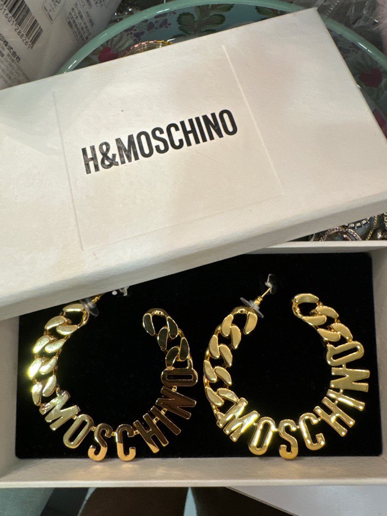 Moschino hm earrings cheap