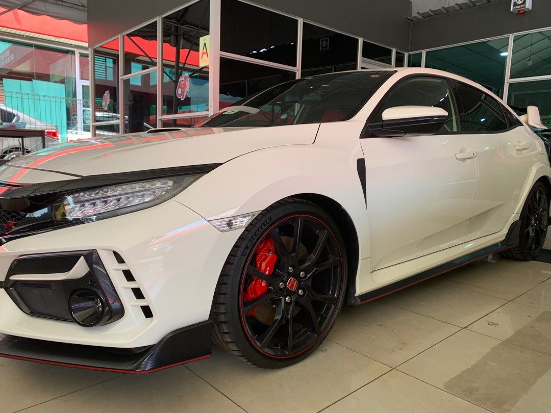 Fk8 Type R Cream Honda Civic FK8 Type R, Cars, Cars for Sale on Carousell