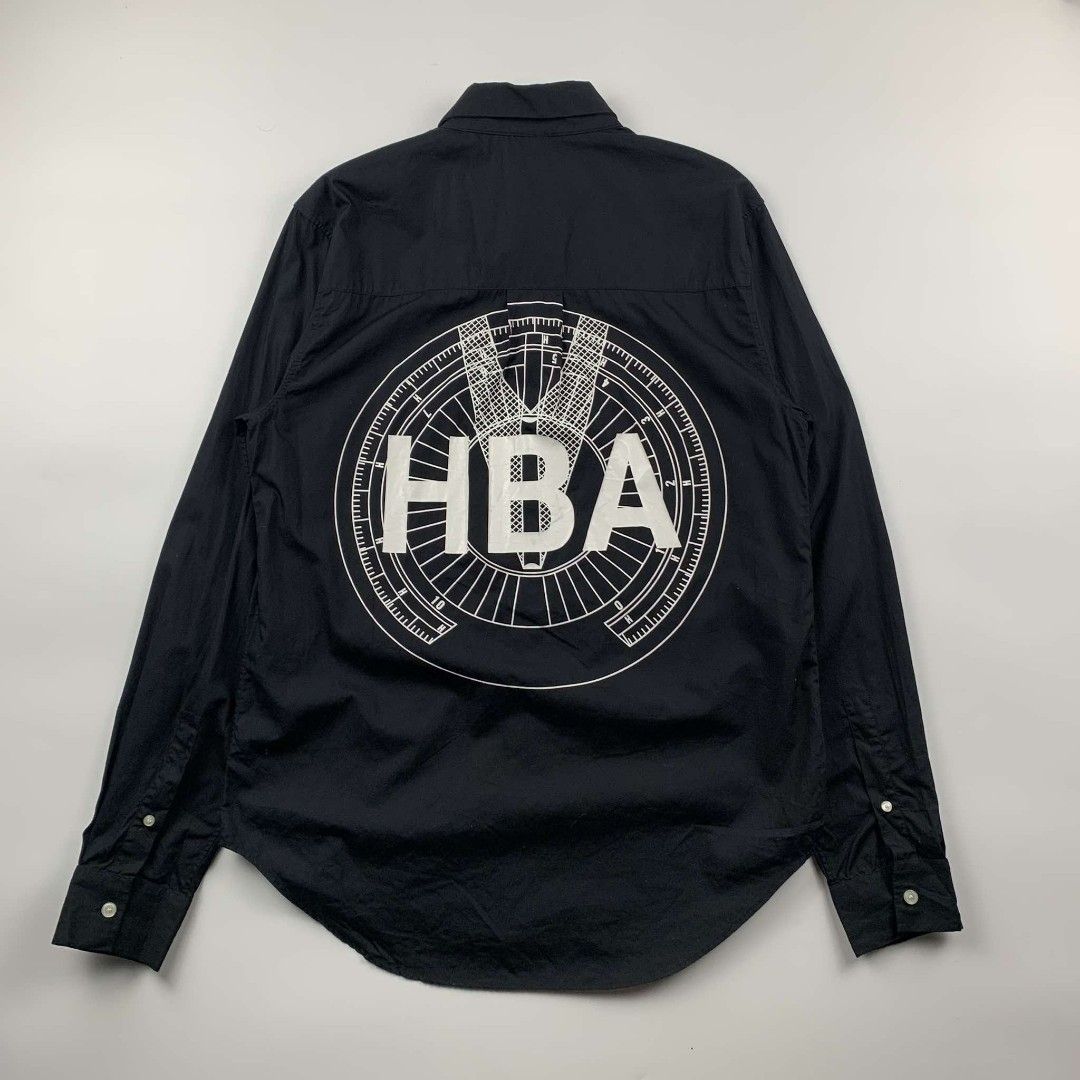 Hood by air long sleeve polo new arrivals