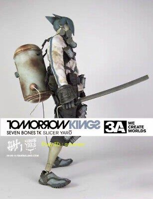 Hot 3A ThreeA 1/6 Tomorrow King TK Seven Bones Slicer Yaro Ashley