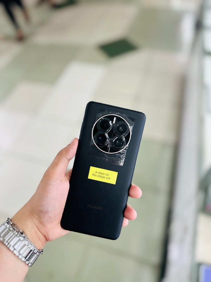 Huawei Mate 50 Pro 8/256GB OPENLINE GLOBAL NO ISSUES UNIT ONLY (Category: Huawei) located in San Juan City. Submitted by saabangadgetshop (Listing ID 1331516400, Image 2). Description: Onhand | Pre-owned Huawei Mate 50 Pro 8/256GB OPENLINE NO HIDDEN ISSUES NO HISTORY OF REPAIR 99%Smooth TEST TO SAWA RESET ALL YOU WANT NOT REFURBISHED AUTHENTIC PHONE ALL WORKING Mode of Payment : ⬇️ ▪️Cash ▪️Bank Transfer ▪️Gcash 📍Installment available here thru:
