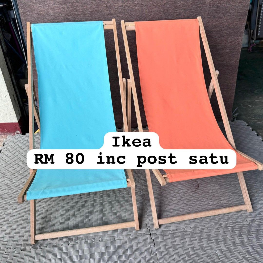 Ikea Beach Chair, Furniture & Home Living, Furniture, Chairs on Carousell