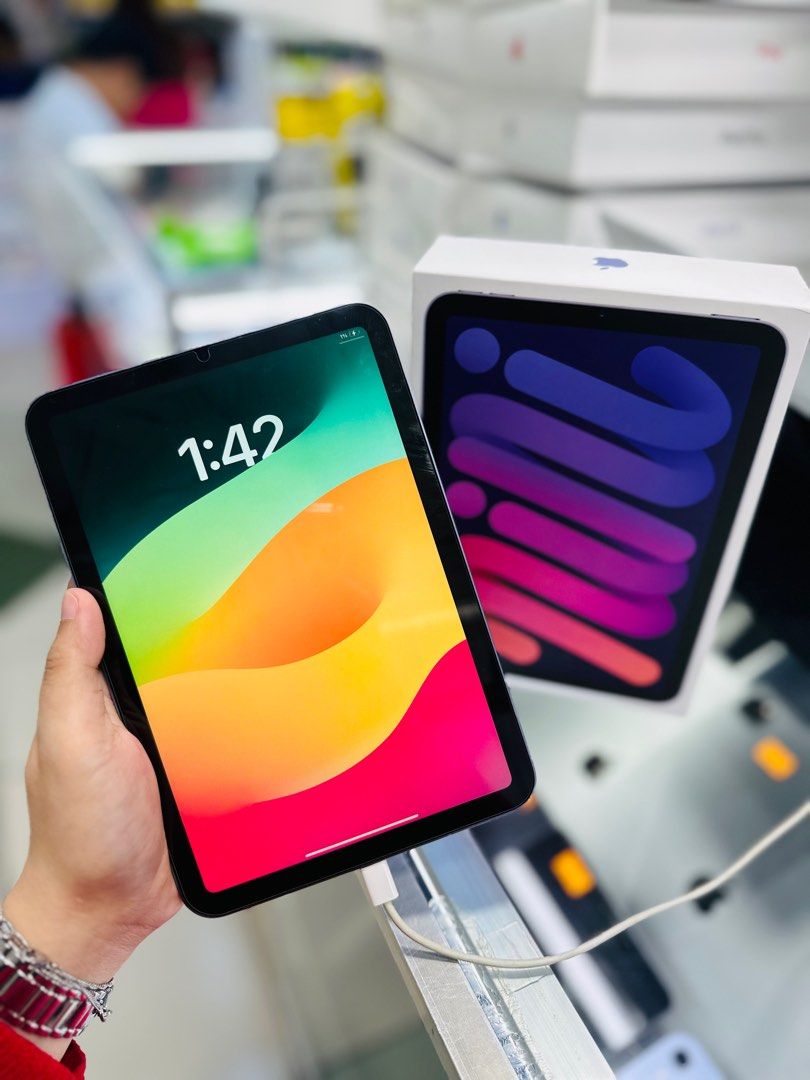 Ipad mini 6 64GB WIFI ONLY NO ISSUES (Category: iPad) located in San Juan City. Submitted by saabangadgetshop (Listing ID 1331536937, Image 3). Description: Onhand | Pre-owned Ipad mini 6 64GB WIFI ONLY NO HIDDEN ISSUES NO HISTORY OF REPAIR 99%Smooth TEST TO SAWA RESET ALL YOU WANT NOT REFURBISHED AUTHENTIC PHONE ALL WORKING Mode of Payment : ⬇️ ▪️Cash ▪️Bank Transfer ▪️Gcash 📍Installment available here thru: 📍 ▪️Credit Card + interest ▪️Ggives