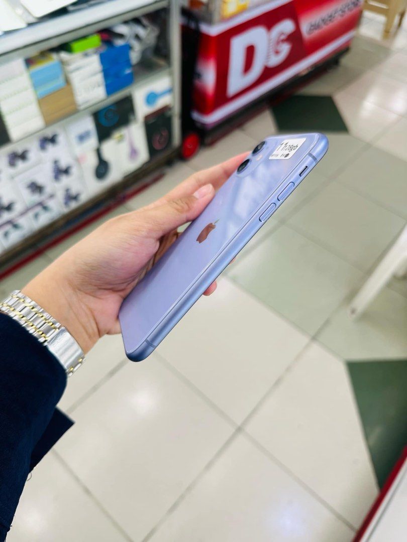 Iphone 11 128gb Good Batt FU No issue (Category: iPhone 11 Series) located in San Juan City. Submitted by javedsgadgetshop (Listing ID 1331532166, Image 3). Description: OPEN FOR INSTALLMENT VIA CREDIT CARD/GGIVES/SPAY/BILLEASE & SWAP/TRADE-IN! BUY AND SELL! Quick Specs : Iphone 11 •128gb •NTC Variant •Good batt health •Factory Unlock •95% Smoothness •No hidden issue | No Repaired •100% Authentic | Not Refurbished •w/ OEM Charger & store warranty