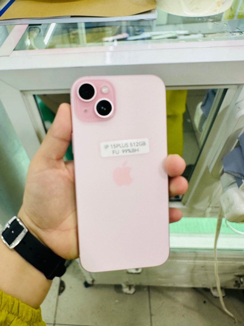 Iphone 15 Plus 512gb 99% batt FU NTC (Category: iPhone 15 Series) located in San Juan City. Submitted by javedsgadgetshop (Listing ID 1331536240, Image 2). Description: OPEN FOR INSTALLMENT VIA CREDIT CARD/GGIVES/SPAY/BILLEASE & SWAP/TRADE-IN! BUY AND SELL! Quick Specs : Iphone 15+ •512gb •NTC Variant •99% batt health •Factory Unlock •95% Smoothness •No hidden issue | No Repaired •100% Authentic | Not Refurbished •w/ OEM Charger & store warranty 