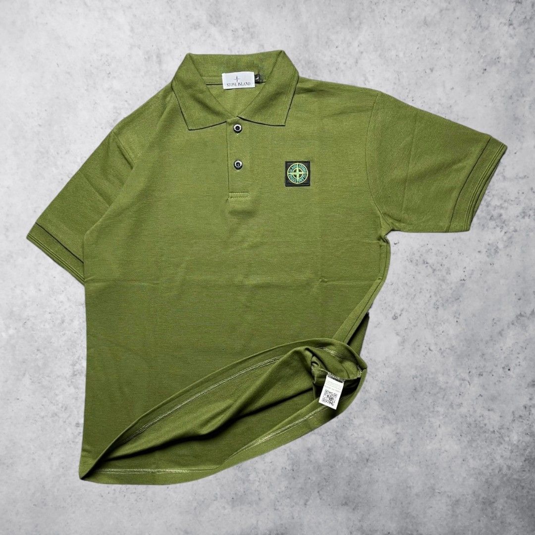 Kaos Polo Shirt Stone Island Hijau