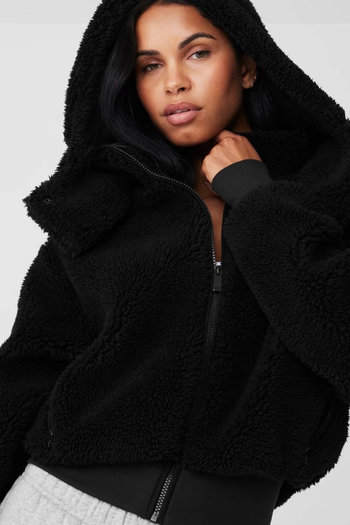 Alo foxy sherpa jacket xs online