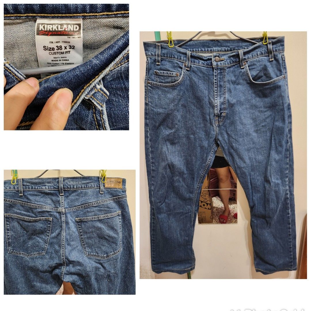 Blue Jeans Kirkland Jeans 38x32 Kirkland Jeans, 他的時尚, 褲子