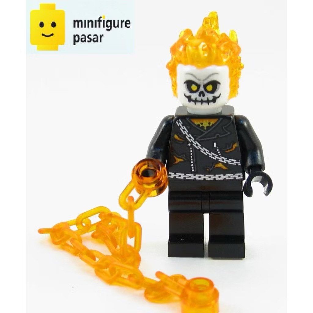 Lego Ghost Rider, Hobbies & Toys, Toys & Games on Carousell