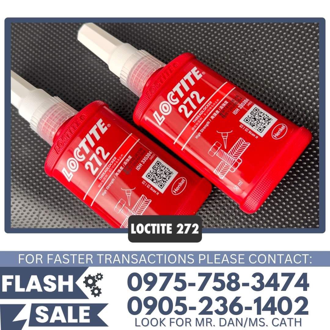 Loctite 272 (Category: Industrial Equipment) located in Manila. Submitted by cathvesta_sales (Listing ID 1331472026, Image 1). Description: .