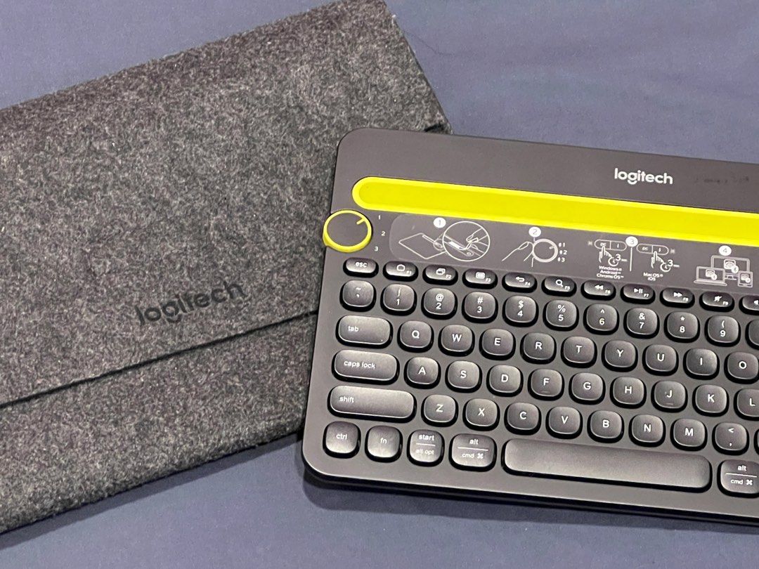 Logitech K480 wireless keyboard, Computers & Tech, Parts & Accessories ...