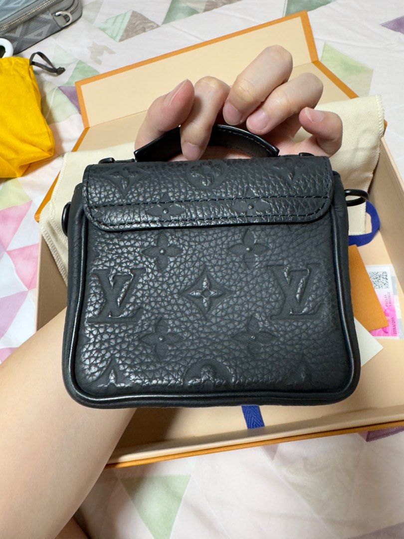 LOUIS VUITTON マイクロバッグ ピコ・Sロック Pico S-Lock Pico S-Lock Taurillon Monogram - Men - Discontinued Product