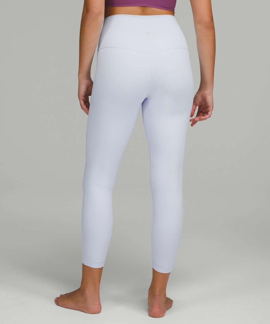 Lululemon Align High Rise Pant 25 Powder Blue Size Sz 16 Women s Fashion Activewear on Carousell