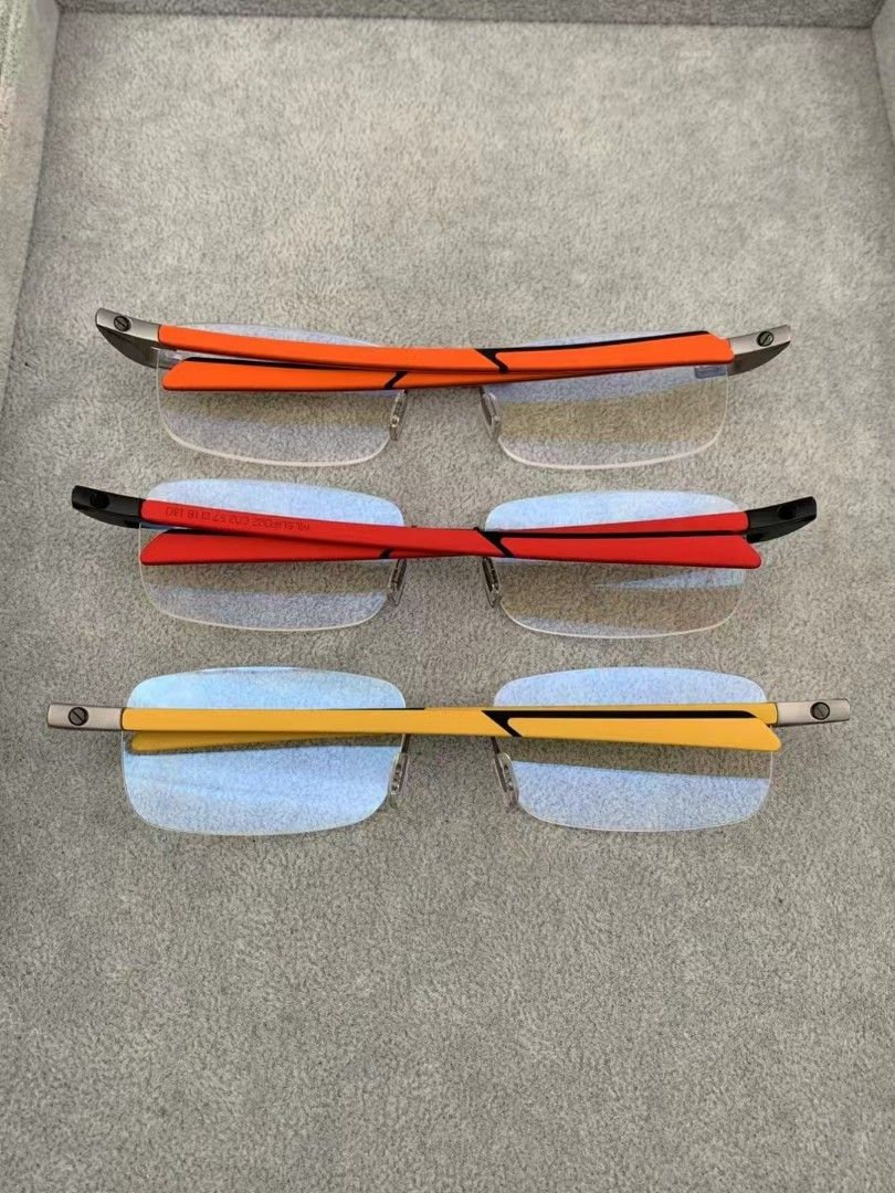 Mclaren eyewear glasses rimless, Men's Fashion, Watches