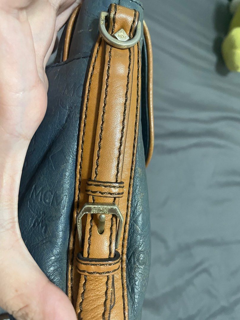 MCM bag (Category: Luxury Bags & Wallets) located in Bulacan. Submitted by PrelovedHub12 (Listing ID 1331501821, Image 3). Description: Original MCM Flaws can be seen in the pictures.