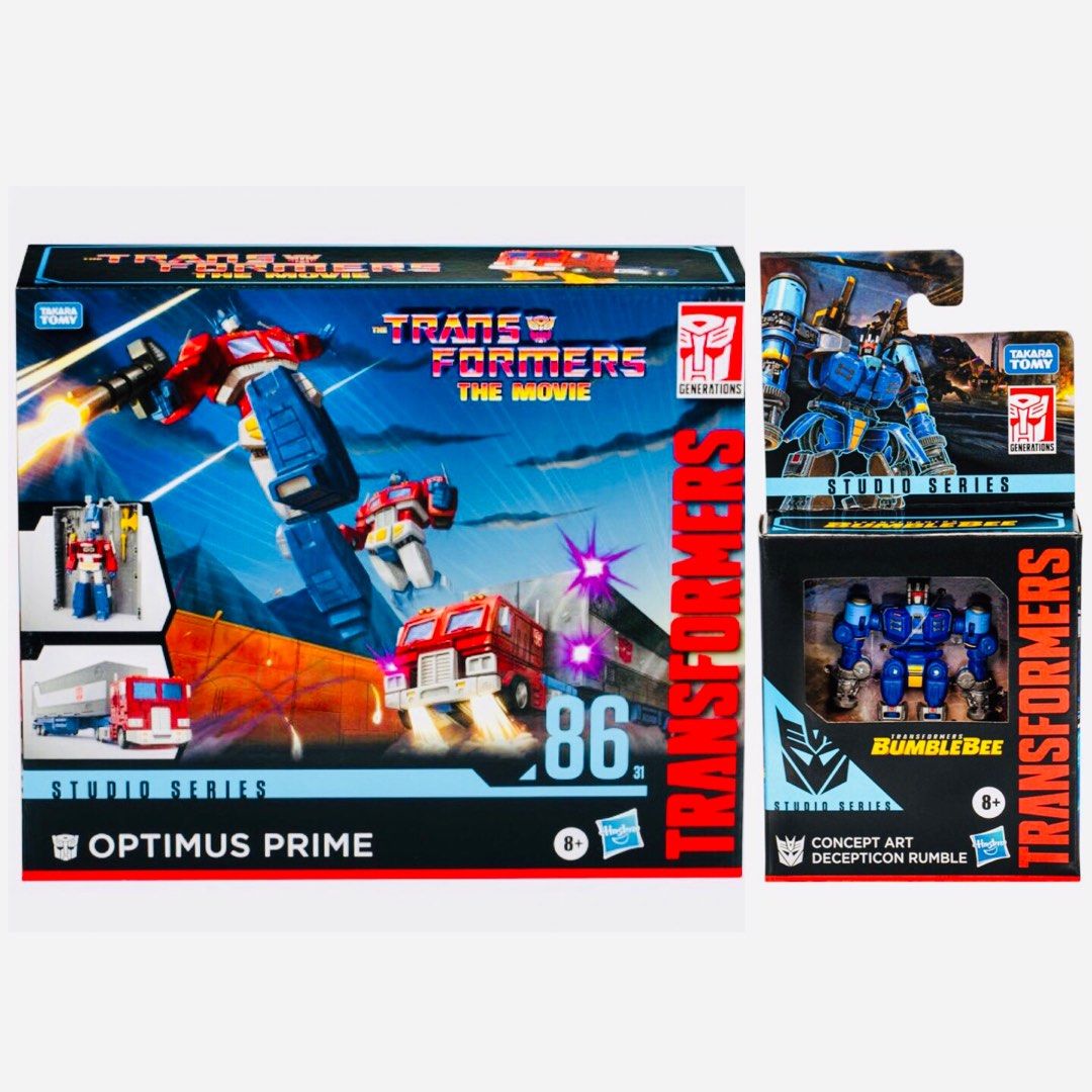 Studio Series 86 Rumble MISB Transformers Studio Series Core Class Transformers: Bumblebee ...