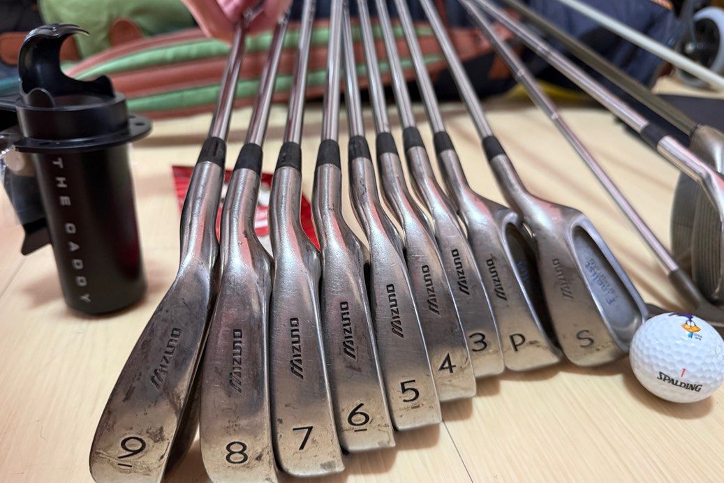 Mizuno Finalist Golf clubs S P 3 4 5 6 7 8 9 with Callaway Big Bertha Driver 11 Honma Extra 90 club putting set Wilson golf bag golf balls and