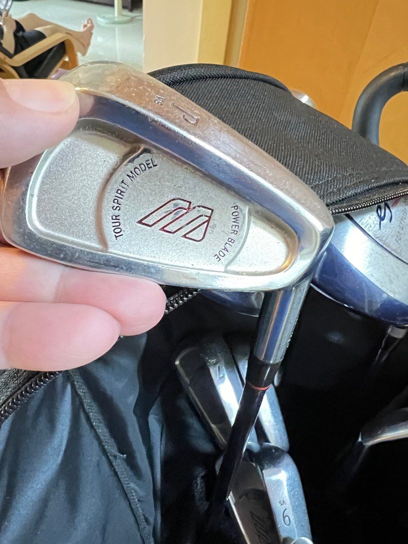 Mizuno Power blade Tour Spirit 3 P F and S. and golf bag Golf Carousell
