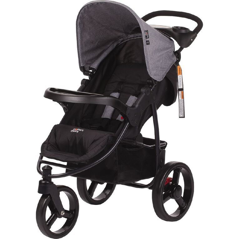 Mother's Choice 3 Wheel Scout Stroller (Category: Strollers) located in Mandaluyong City. Submitted by yodad (Listing ID 1331461918, Image 1). Description: Mother’s Choice 3 Wheel Scout Stroller Features & Benefits Suitability - Newborn to 15kgs (approx. 3 years) Compatible with Mother’s Choice Scout Capsule (Barcode:9312541735541) 3 position reclinable seat Complies with EU stroller standard EN1888:2012 Safety Standards Product measurements: 540