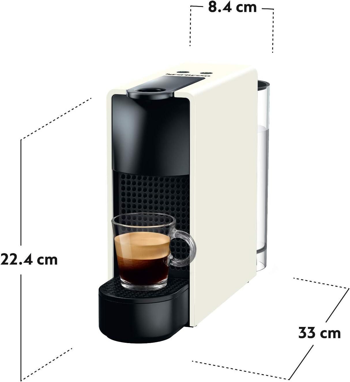Nespresso Essenza Mini Pure White 0.6 Liters Coffee Machine Aeroccino Milk Frother Pure White Aeroccino Milk Frother TV Home Appliances Kitchen Appliances Coffee Machines Makers on Carousell