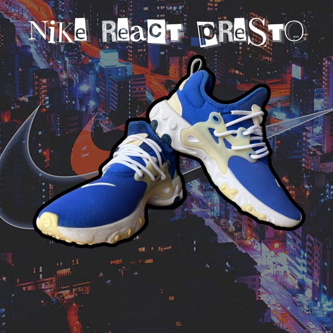 Nike presto react royal blue outlet