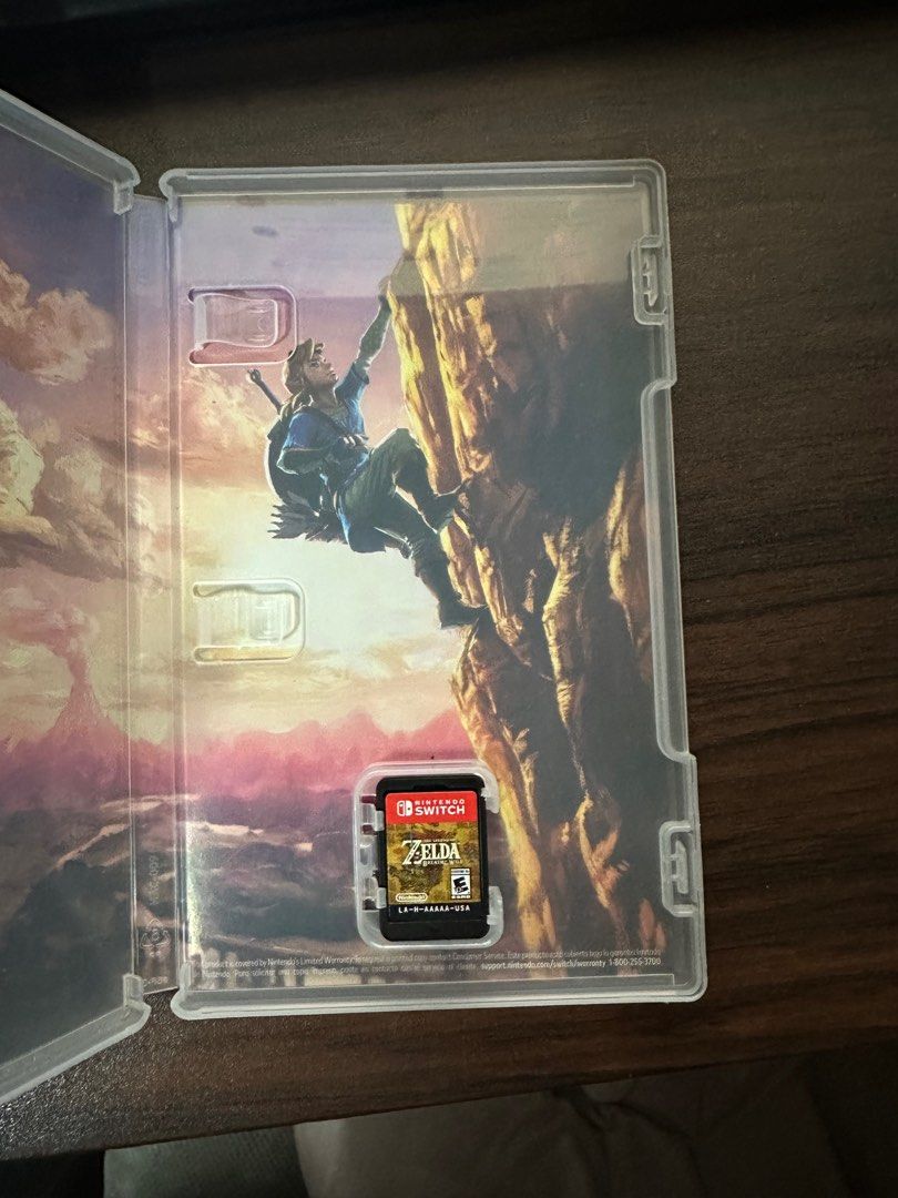 Nintendo Switch Zelda BOTW, Video Gaming, Video Games, Nintendo on