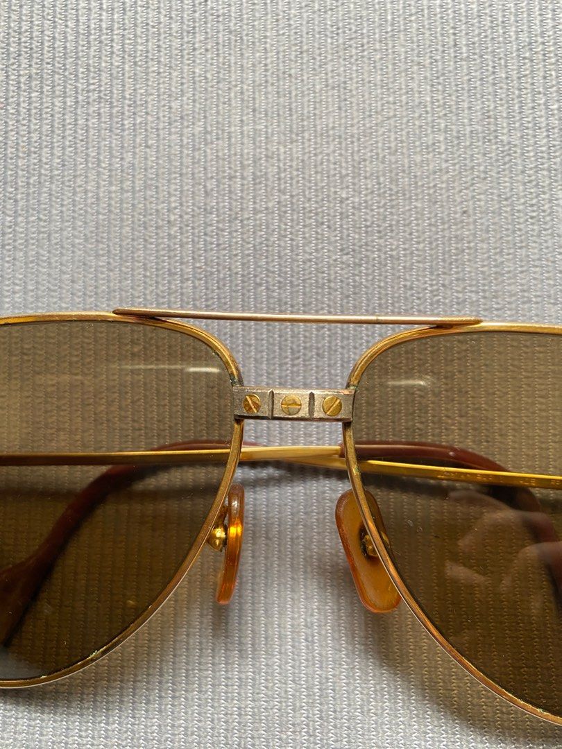 Original Cartier Vintage Venom Santos Sunglasses Women s Fashion Watches Accessories Sunglasses Eyewear on Carousell