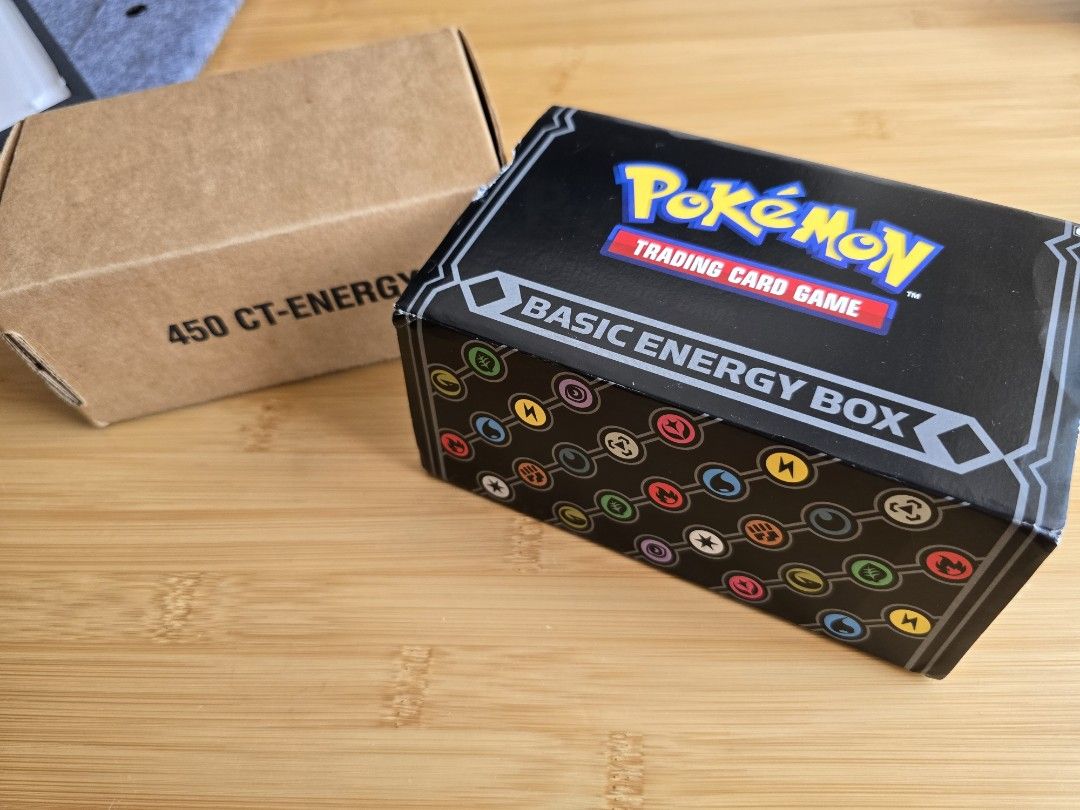pokemon trading card game -basic energy box , , , -  Carousell