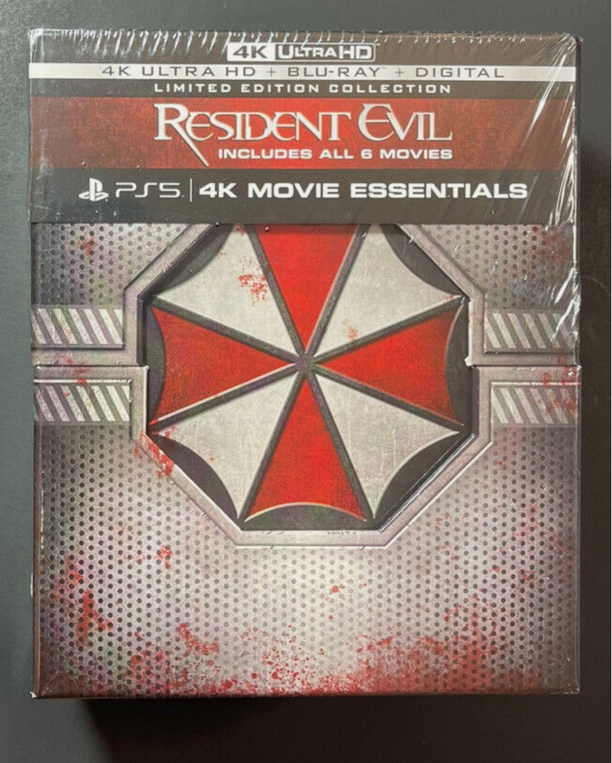 Resident Evil 6 movie 4K collection TV Home Appliances TV Entertainment Blu Ray Media Players on Carousell