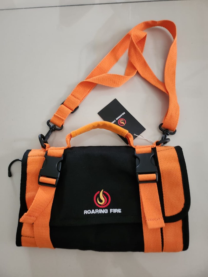 Roaring Fire Bonfire Modular Tool Roll Bag, Men's Fashion, Bags ...